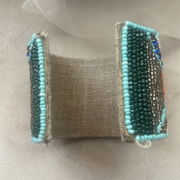 Beaded Cuff Bracelet - Picture 2 of 8